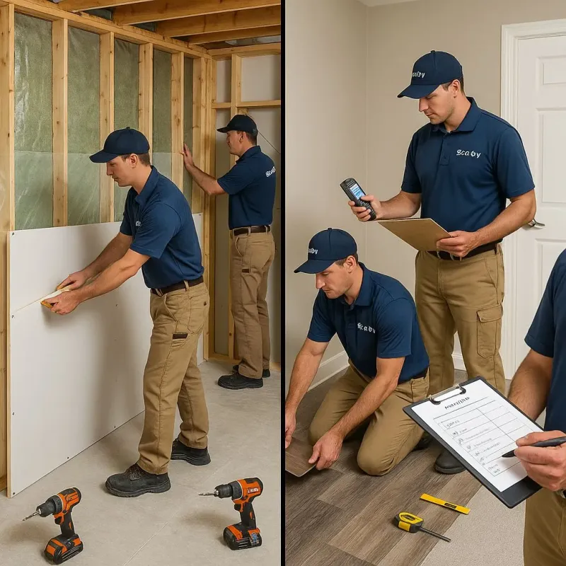 Repairs and Reconstruction process in Chauncey, OH